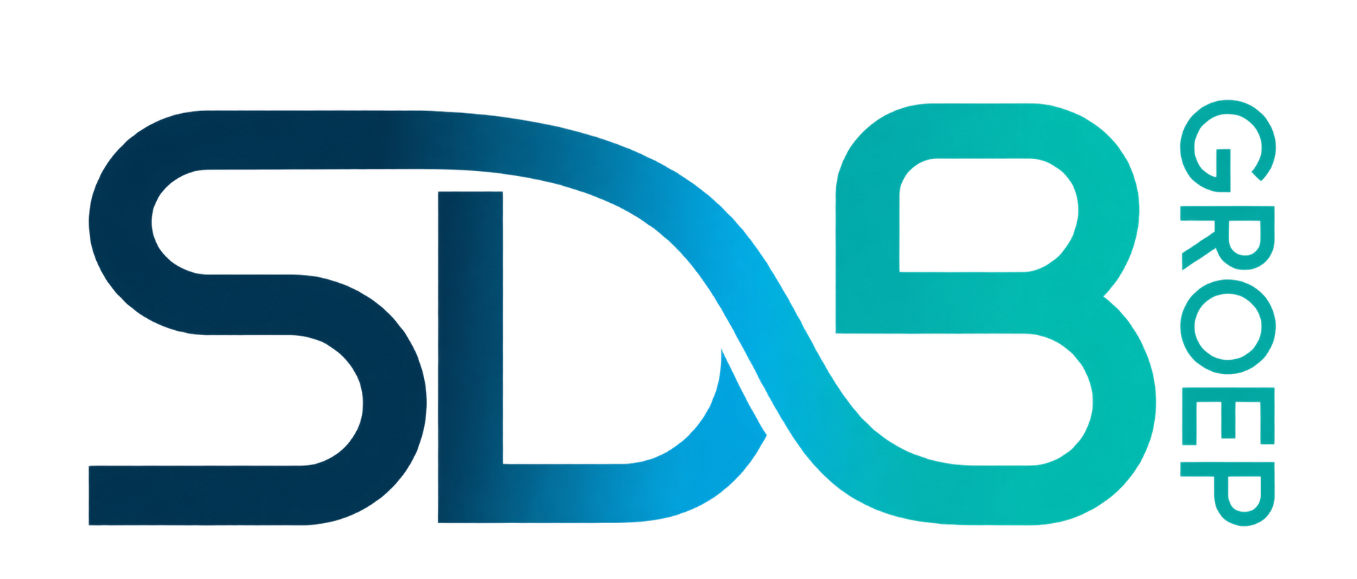 Modern logo SD B Groep